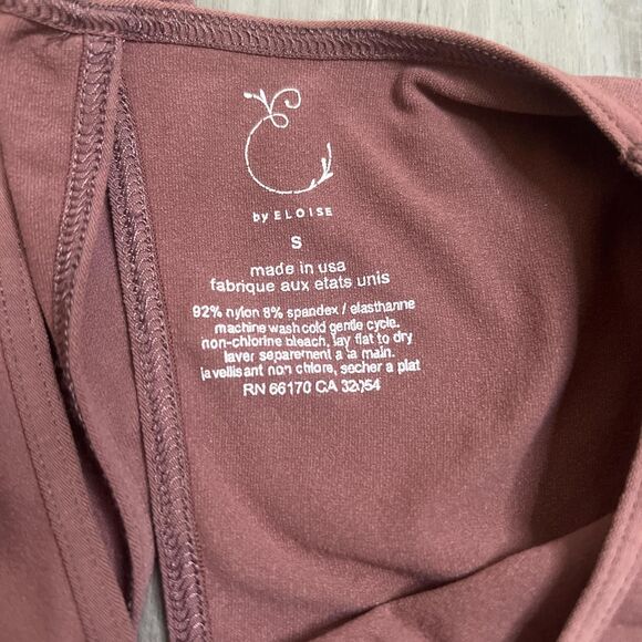 byEloise Crewneck Spandex TShirt Pink Size Small - Picture 2 of 3